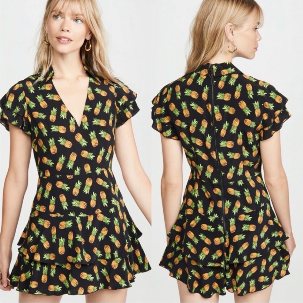 NWT Alice and Olivia pineapple romper